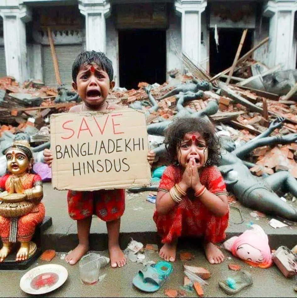 ಬಾಂಗ್ಲಾದೇಶದಲ್ಲಿ ತಲ್ಲಣ – ಮುಂದುವರೆದ ಹಿಂದು ದಮನ